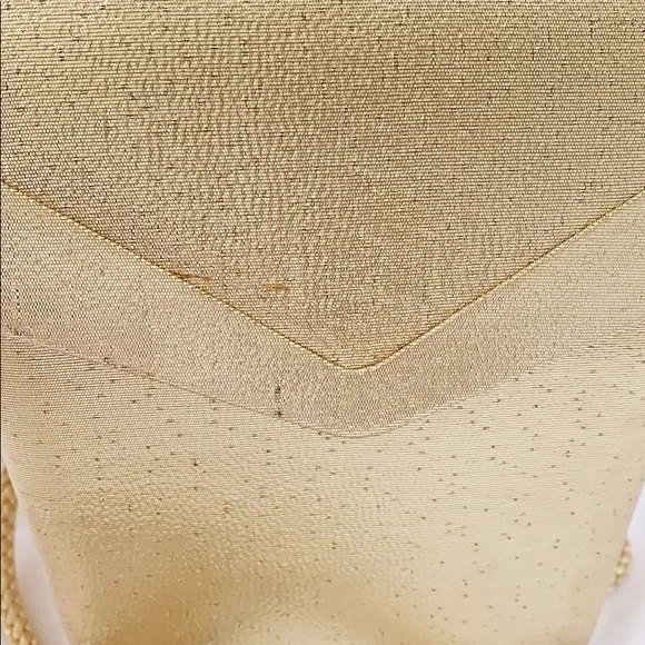 PRESTON & YORK Gold Bucket Bag Crossbody 6”x4.5” - Picture 6 of 7